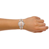 Michael Kors Sofie Quartz Rose Gold Dial Two Tone Steel Strap Watch For Women - MK3972