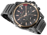 Tommy Hilfiger Mason Grey Dial Grey Steel Strap Watch for Men - 1791790