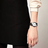 Marc Jacobs Amy White Dial Silver Steel Strap Watch for Women - MBM3054