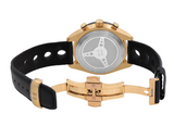 Tissot PRS 516 Chronograph Black Dial Black Leather Strap Watch For Men - T100.417.36.051.00