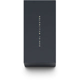 Daniel Wellington Iconic Link Black Dial Silver Steel Strap Watch For Women - DW00100342