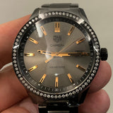 Tag Heuer Carrera Quartz Diamonds Black Dial Black Steel Strap Watch for Women - WAR1115.BA0602