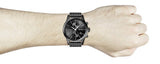 Hugo Boss Associate Chronograph Black Dial Black Mesh Bracelet Watch for Men - 1513769