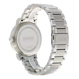 Hugo Boss Oxygen Chronograph Grey Dial Silver Steel Strap Watch for Men - 1513596