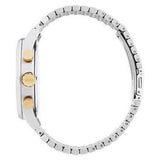Hugo Boss Navigator Chronograph White Dial Two Tone Steel Strap Watch for Men - 1513499