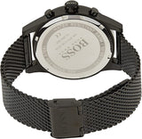 Hugo Boss Talent Chronograph Gunmetal Grey Dial Grey Mesh Bracelet Watch for Men - 1513637