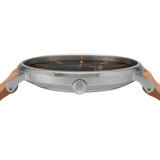 Coach Charles Black Dial Brown Leather Strap Watch for Men - 14602155