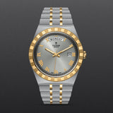 Tudor Royal Automatic Silver Dial Two Tone Steel Strap Watch for Men - M28603-0001