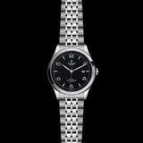 Tudor 1926 Automatic Black Dial Silver Steel Strap Watch for Men - M91650-0002