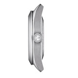 Tissot Gentleman Powermatic 80 Silicium Blue Dial Brown Leather Strap Watch For Men - T127.407.16.041.00