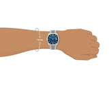 Citizen Tsuyosa Automatic Dark Blue Dial Silver Steel Strap Watch For Men - NJ0151-88L