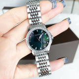 Gucci G Timeless Black Mother of Pearl Diamonds 38mm Watch For Women - YA126509