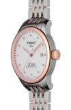 Tissot Le Locle Powermatic 80 Diamonds Silver Dial Two Tone Steel Strap Watch For Men - T006.407.22.036.01