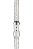 Tissot T Lady Flamingo White Dial White Leather Strap Watch For Women - T094.210.16.011.00