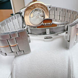 Tissot T Classic Luxury Powermatic 80 Black Dial Silver Steel Strap Watch For Men - T086.407.22.067.00