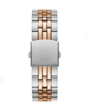 Guess Odyssey Blue Dial Two Tone Steel Strap Watch For Men - W1107G3