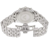 Emporio Armani Chronograph Black Dial Silver Steel Strap Watch For Men - AR11017