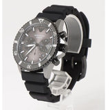 Emporio Armani Diver Chronograph Black Dial Black Silicone Strap Watch For Men - AR11515