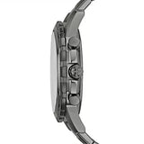 Fossil Dean Chronograph Black Dial Black Steel Strap Watch for Men - FS4721