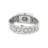 Emporio Armani White Dial Silver Stainless Steel Watch For Women - AR0146