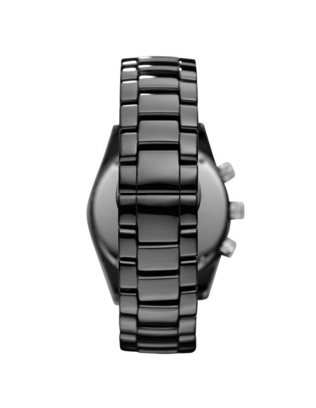 Emporio Armani Black Ceramic Chronograph Black Dial Watch For Men - AR1421
