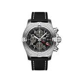 Breitling Avenger B01 Chronograph GMT Black Dial Black Nylon Strap Watch for Men - A24315101B1X1