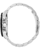 Hugo Boss Here Chronograph Black Dial Two Tone Steel Strap Watch for Men - 1513757