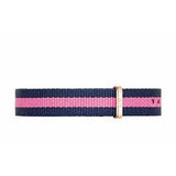 Daniel Wellington Classy Winchester White Dial Two Tone NATO Strap Watch For Women - DW00100065