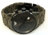 Emporio Armani Sportivo Chronograph Brown Dial Brown Steel Strap Watch For Men - AR5950