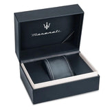 Maserati Attrazione Chronograph Blue Dial Silver Steel Strap Watch for Men - R8853151005