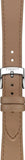 Tissot Stylist Quartz Silver Dial Brown Leather Strap Watch for Women - T159.909.16.031.00