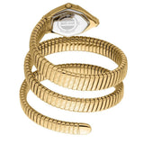 Just Cavalli Cosenza Silver Dial Gold Steel Strap Watch for Women - JC1L232M0025
