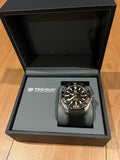 Tag Heuer Aquaracer Calibre 5 Automatic Black Dial Black Rubber Strap Watch for Men - WAY211A.FT6151