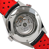 Tag Heuer Carrera Calibre 5 Drive Timer Black Dial Black Leather Strap Watch for Men - WAR2A10.FC6337