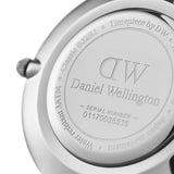Daniel Wellington Petite Ashfield Black Dial Black Mesh Strap Watch For Women - DW00100202