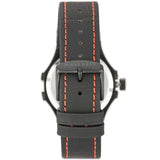 Maserati Potenza 3H STR Black Dial 42mm Leather Strap Watch For Men - R8851108010