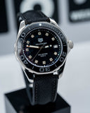 Tag Heuer Aquaracer Quartz Mother of Pearl Black Dial Black NATO Strap Watch for Women - WAY131M.FT6092