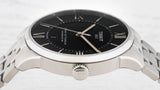 Tissot T Classic Chemin Des Tourelles Chronometer Black Dial Silver Steel Strap Watch For Men - T099.408.11.058.00